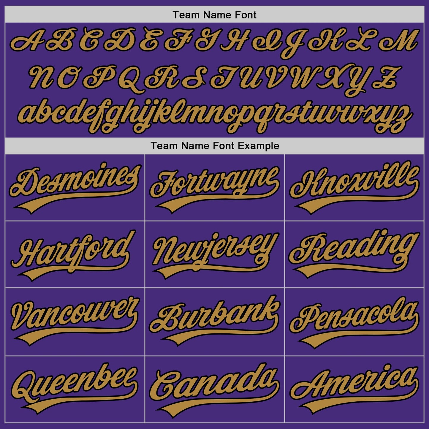 Custom Purple Black-Old Gold Authentic Baseball Jersey