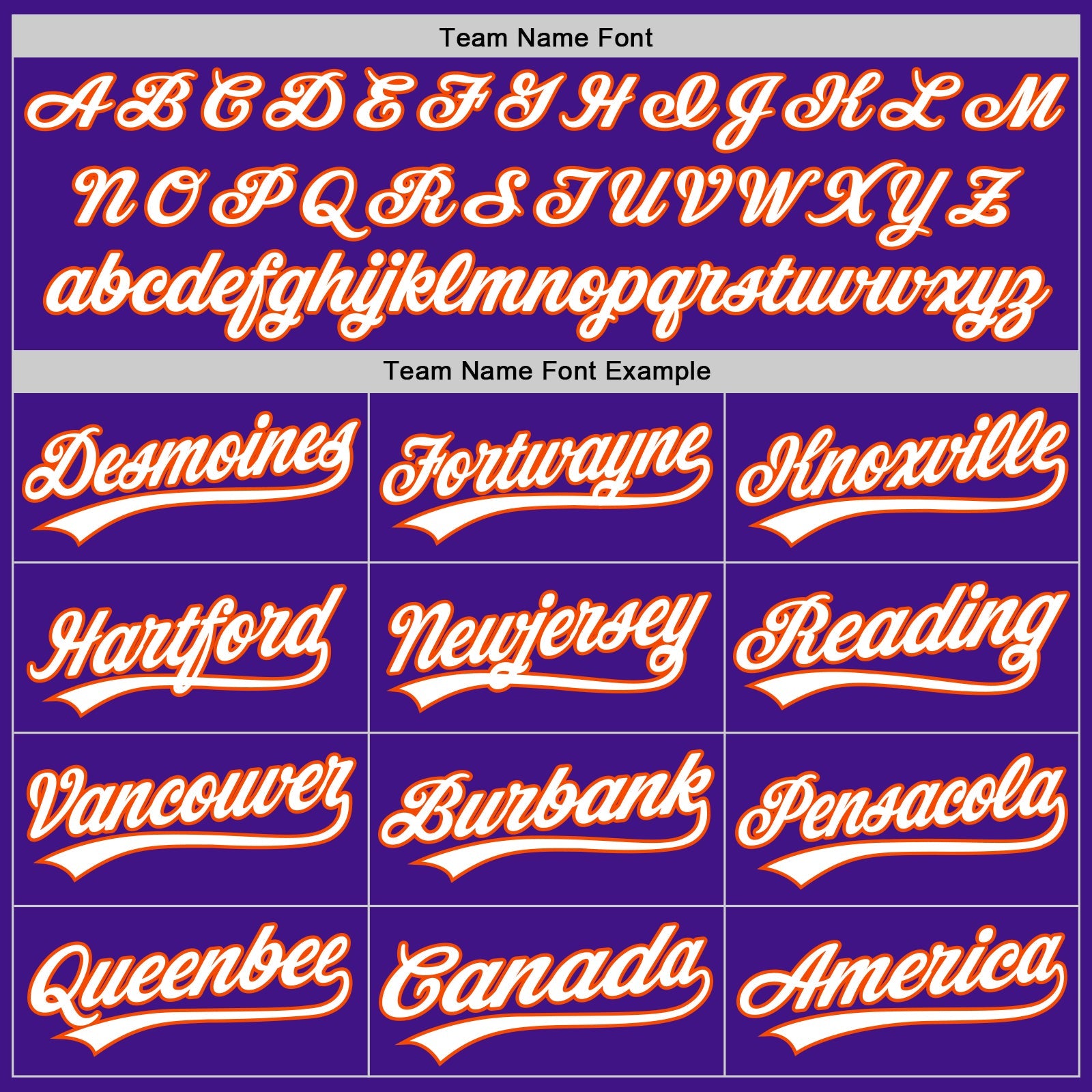 Custom Purple White-Orange Authentic Throwback Baseball Jersey