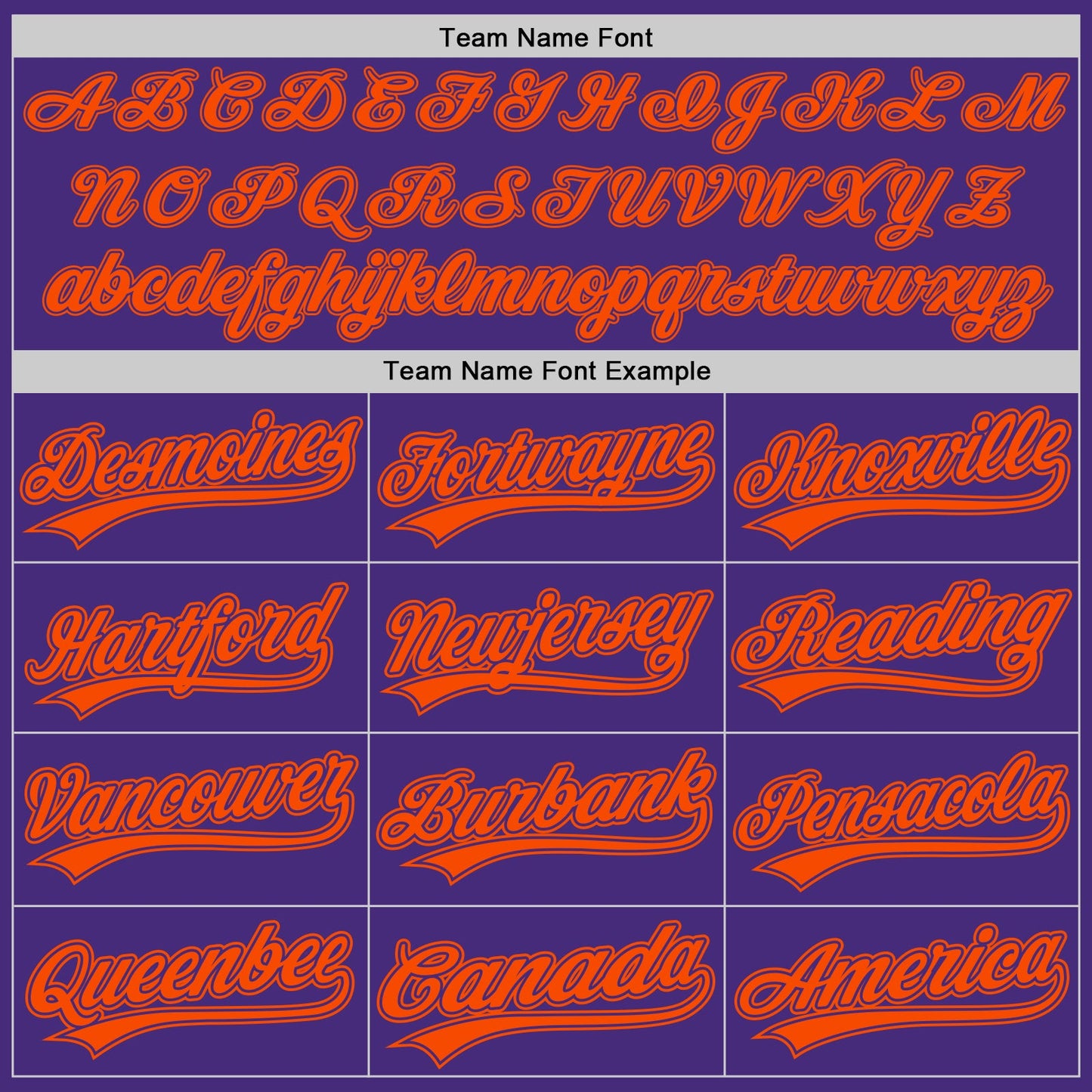 Custom Purple Orange Authentic Baseball Jersey