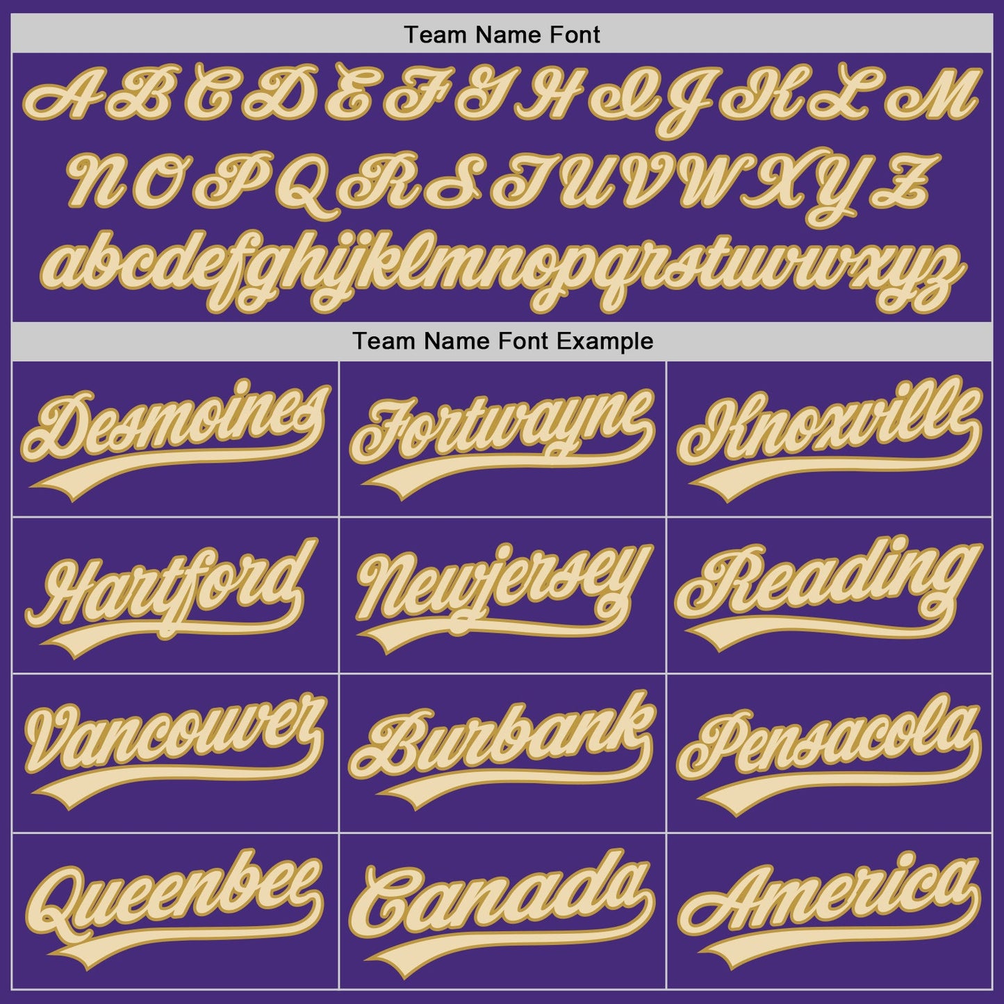 Custom Purple Cream-Old Gold Authentic Baseball Jersey