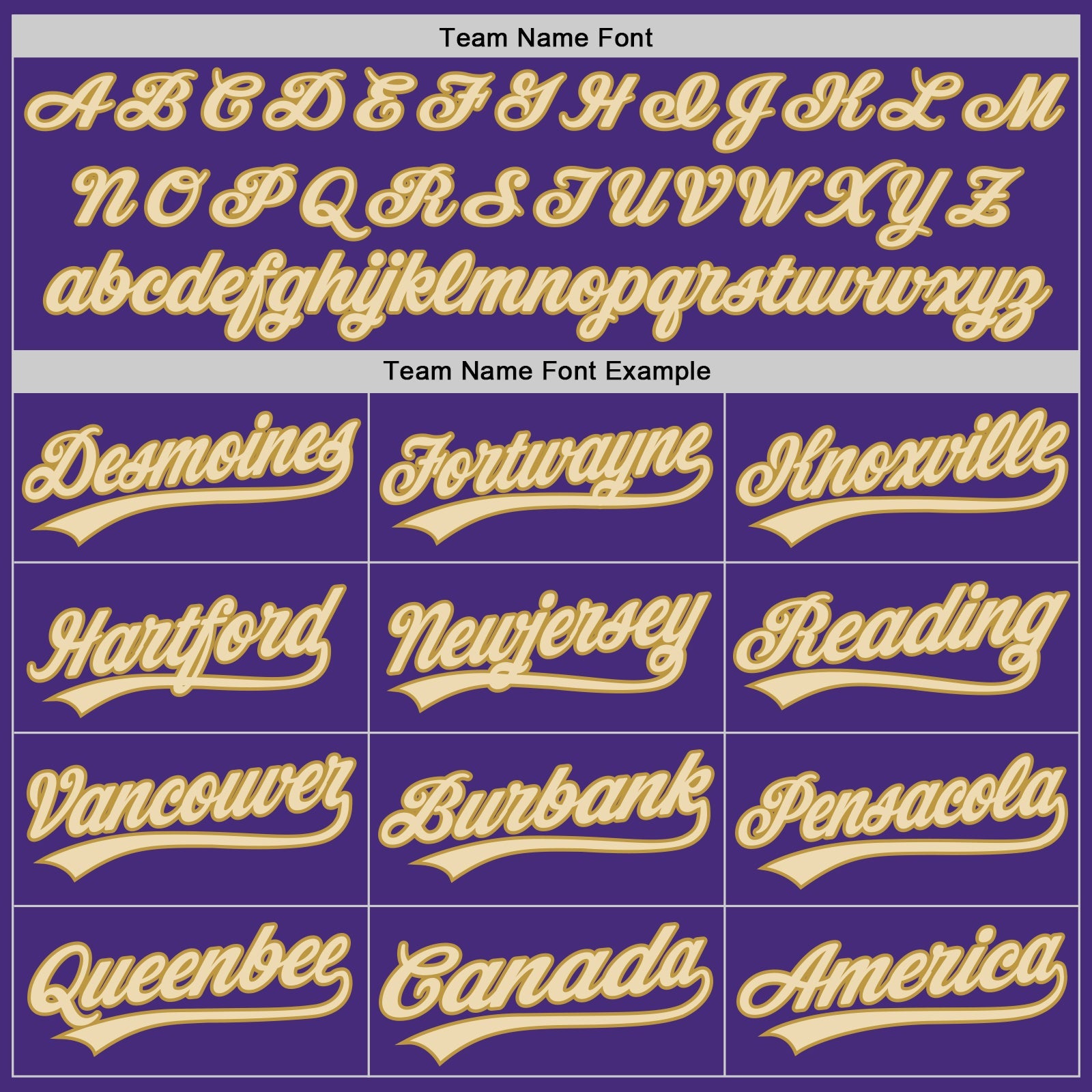 Custom Purple Cream-Old Gold Authentic Baseball Jersey
