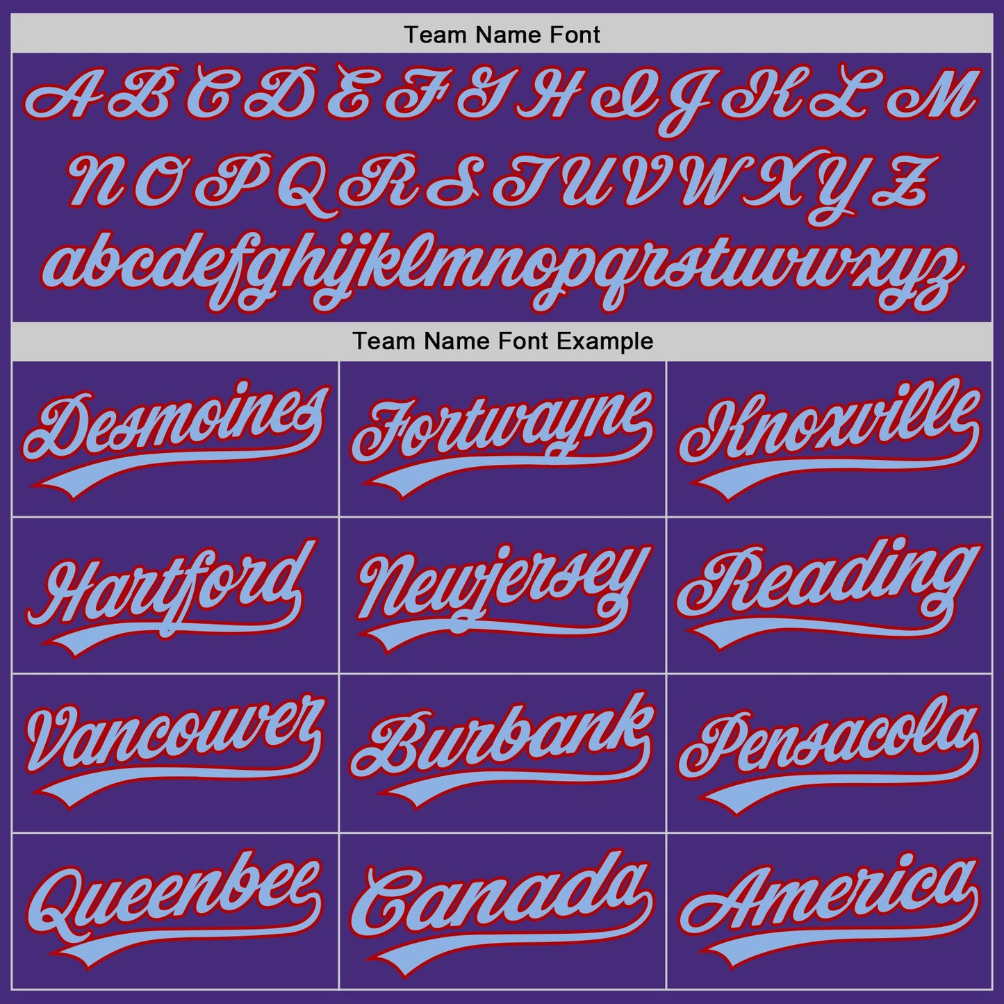 Custom Purple Light Blue-Red Authentic Baseball Jersey