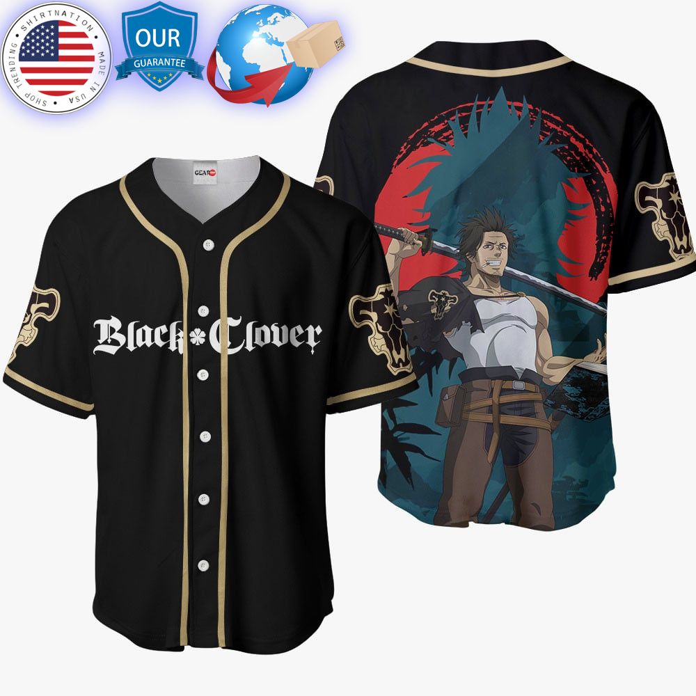 HOT Black Clover Yami Sukehiro Baseball Jersey