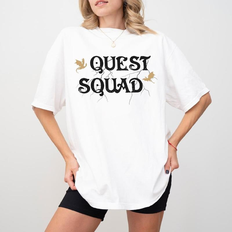 Quest Squad Shirt, Fourth Wing Shirt, Onyx Storm Book Inspired Tee, Fantasy Reader Gift, Bookish Gift Hoodie, Sweatshirt