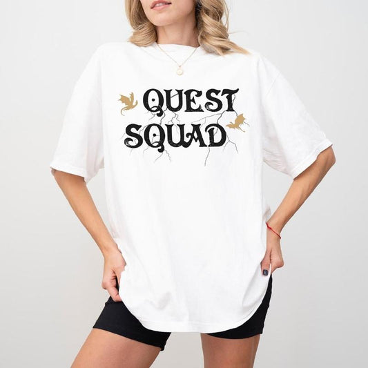 Quest Squad Shirt, Fourth Wing Shirt, Onyx Storm Book Inspired Tee, Fantasy Reader Gift, Bookish Gift Hoodie, Sweatshirt