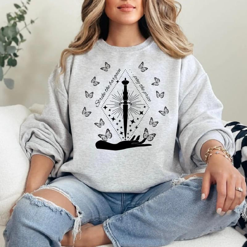 Quicksilver Fantasy Sweatshirt, Bookish Sweater, Bookworm Tee Shirt Hoodie | WearSparks.com