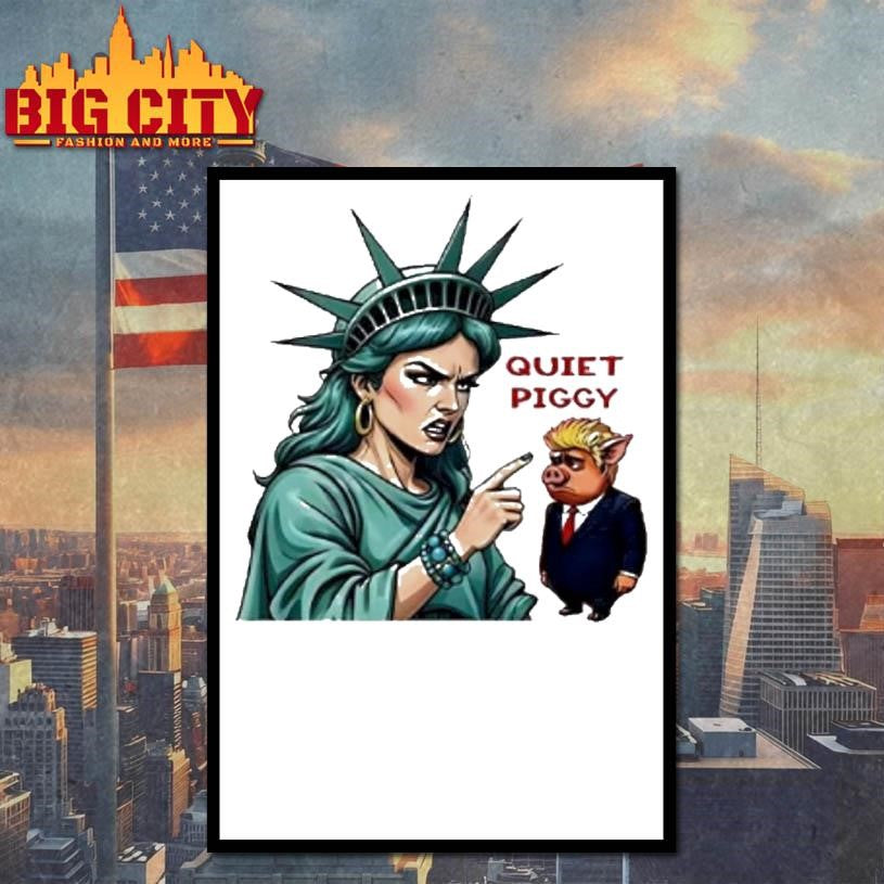 Quiet Piggy Liberty Shirt