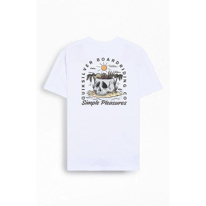 Quiksilver Men's Simple Pleasures T-Shirt - Multicolor Hoodie, Sweatshirt | WearSparks.com