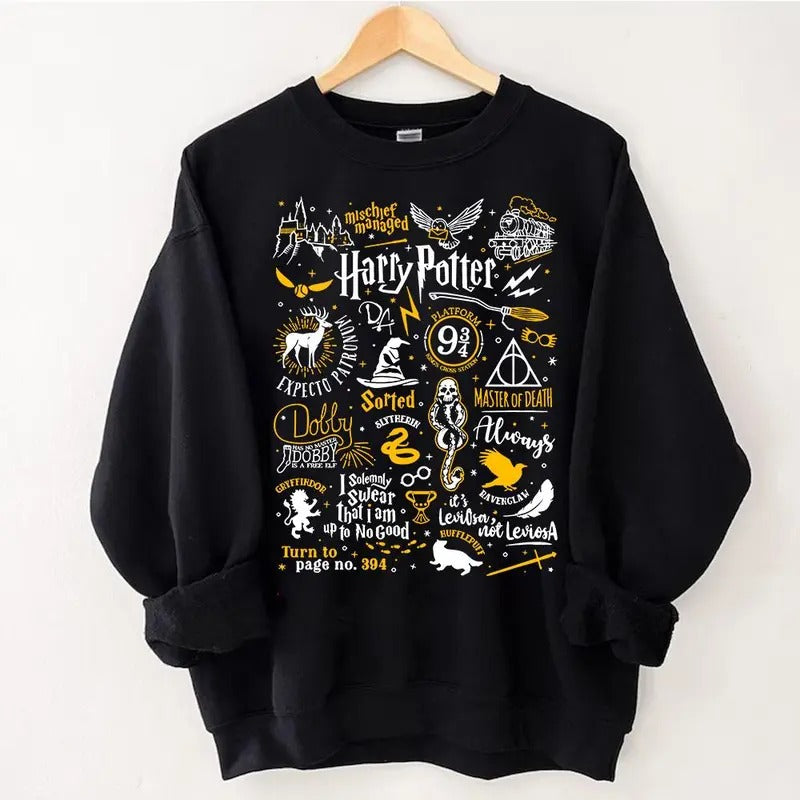 Quotes Sweatshirt Cotton Relaxed Fit, Sweatshirt hot trend T-Shirts, Hoodie | WearSparks.com
