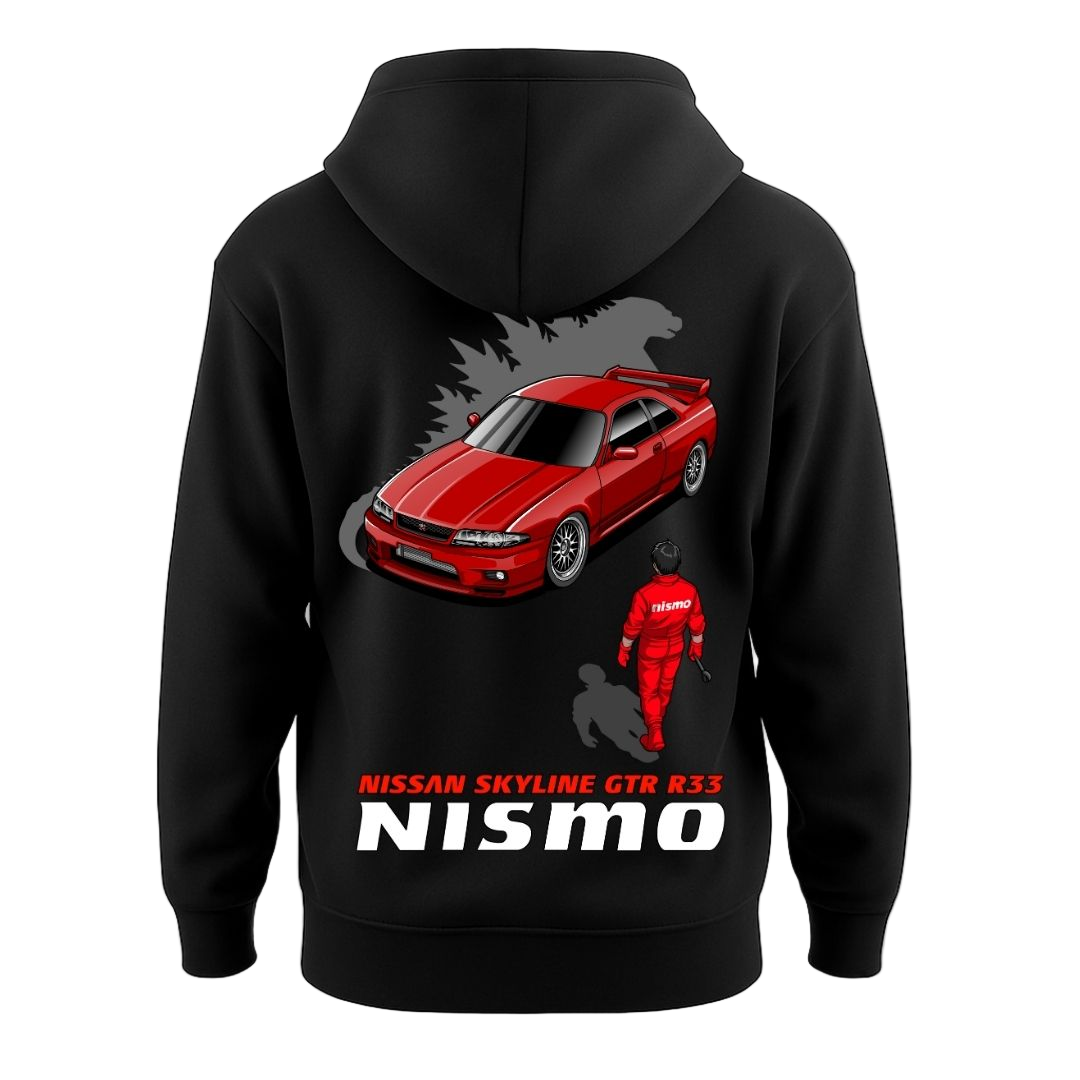 Nissan Skyline GT-R R33 “Godzilla Shadow” – Hoodie T-Shirts, Sweatshirt | WearSparks.com (Image 1)