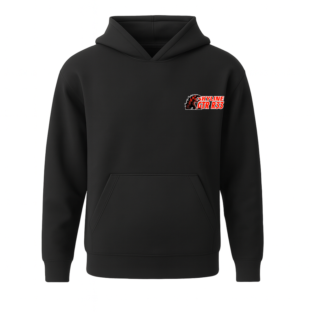 Nissan Skyline GT-R R33 “Godzilla Shadow” – Hoodie T-Shirts, Sweatshirt | WearSparks.com (Image 2)
