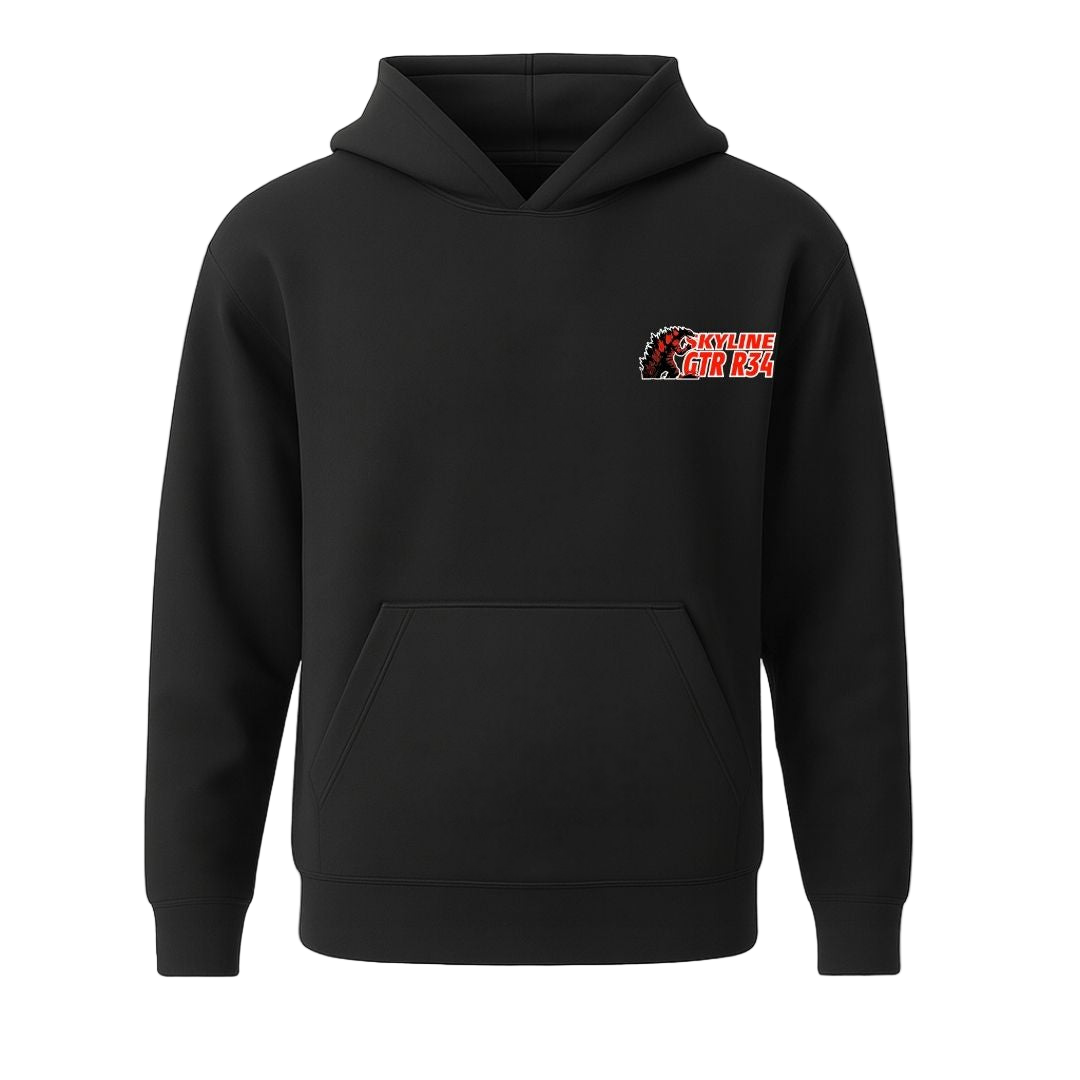 Nissan Skyline GT-R R34 “Godzilla Shadow” – Hoodie T-Shirts, Sweatshirt | WearSparks.com (Image 2)