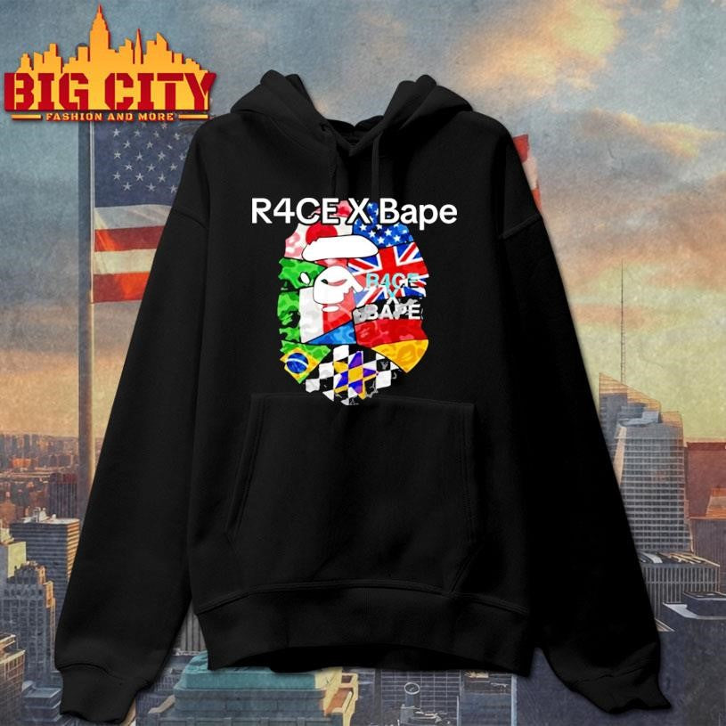 R4ce X Bape Racing Graphic Shirt 2026