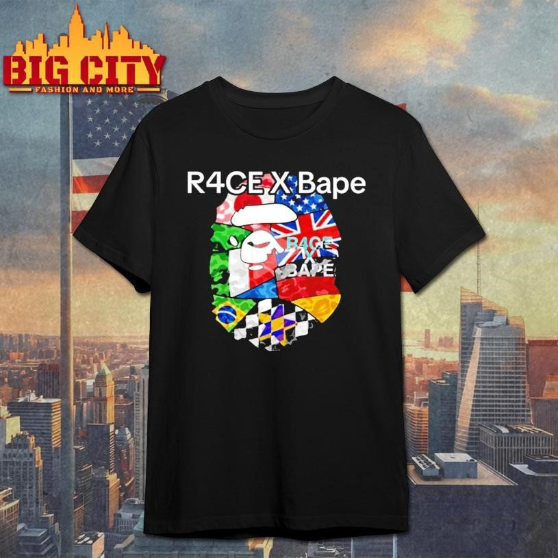 R4ce X Bape Racing Graphic Shirt 2026