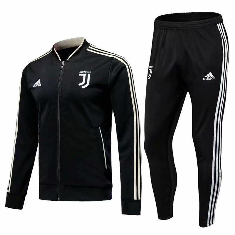 REAL MAD BLACK STRIPE SLEEVE LONG ZIP TRAINING 1