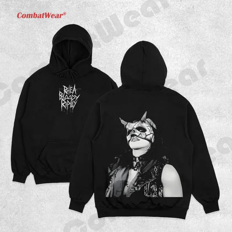 RHEA RIPLEY NEW V1 HOODIE-SWEATER-TEE , Wrestling Tee, Wrestling Graphic Tee, Wrestler Shirt, Sports Shirt, Vintage...