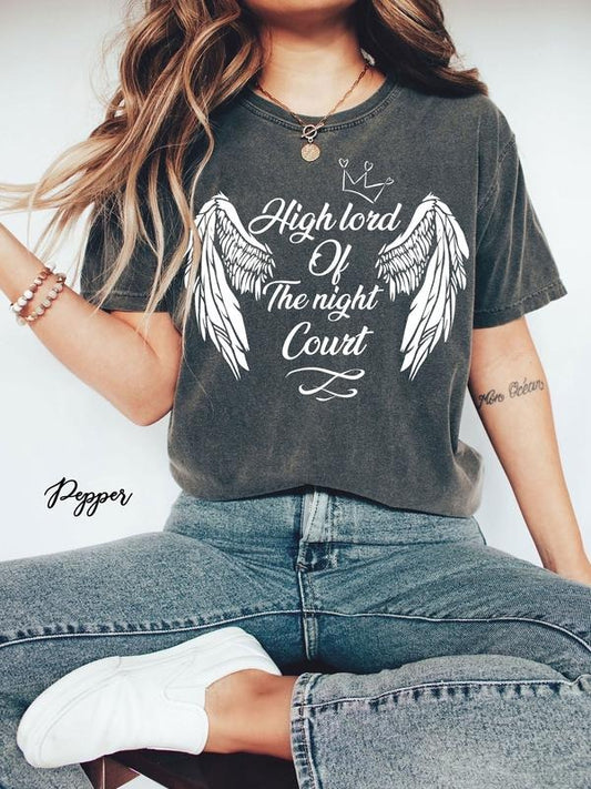 RHYSAND high lord of the night court t-shirt, Bat Boys Fan Club, ACOTAR, SJM merch, The Night Court Shirt, Acotar shirt...