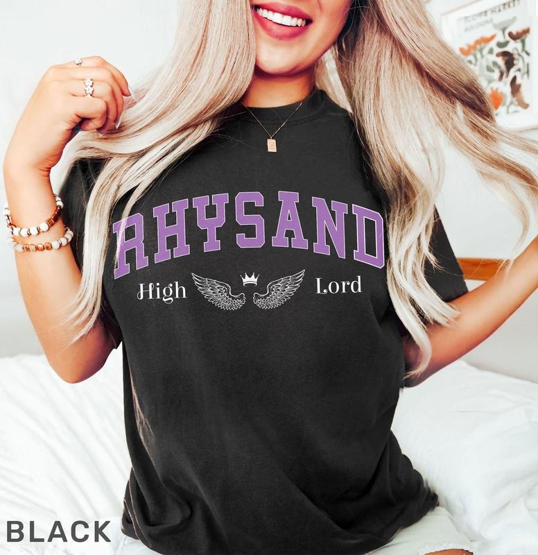 RHYSAND high lord og the night court t-shirt, Bat Boys Fan Club, ACOTAR, SJM merch, The Night Court Shirt, Acotar shirt...