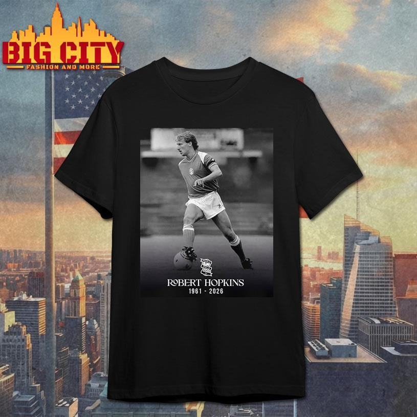 RIP Robert Hopkins Birmingham City FC Legend 1961 2026 Shirt