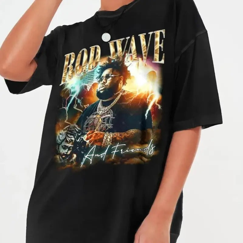 ROD WAVE T-Shirt, Last Lap Tour, Hip Hop Tee, Rod Wave Concert Shirt, Hip Hop Music Fan Gift, Rod Wave Rapper Shirt, Rod...