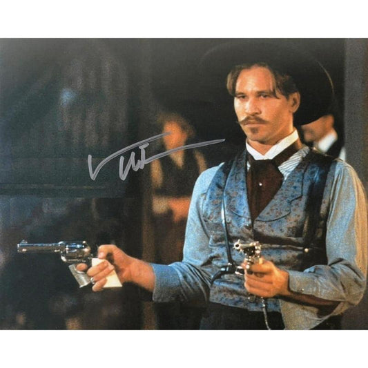 RP Val Kilmer Signed Photo Poster Certificate of Autographed Tombstone Movie Poster T-Shirts, Hoodie, Sweatshirt