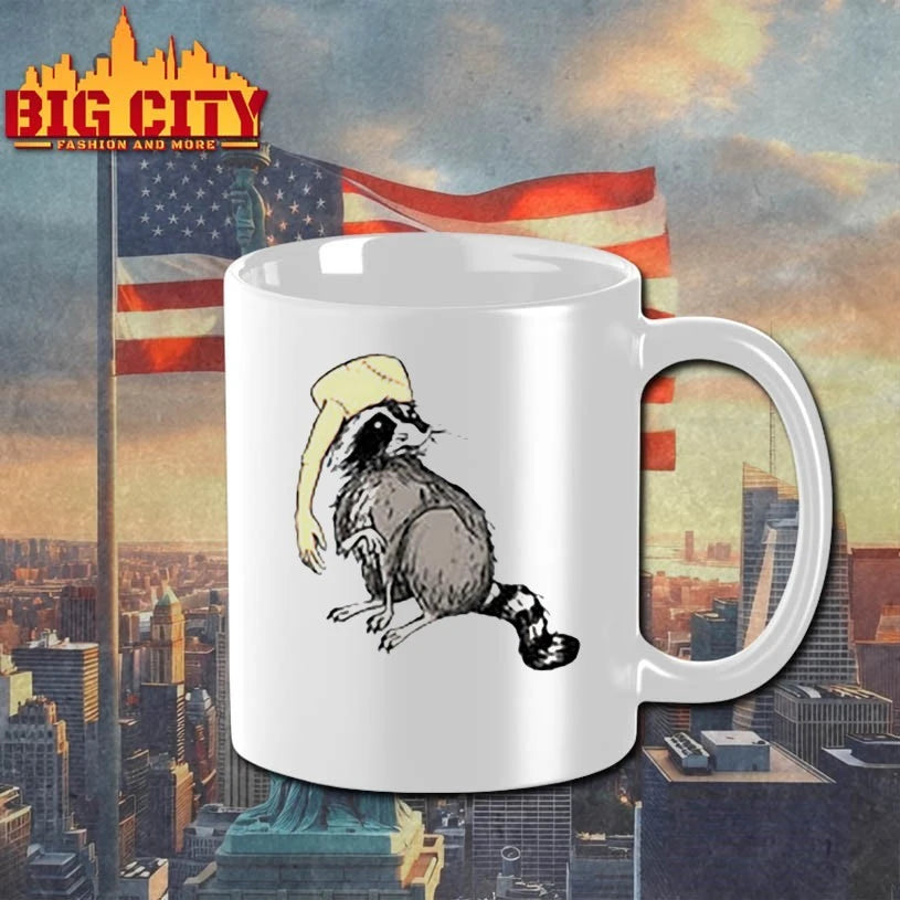 Raccoon Wearing A Hat Human Arm Meme shirt