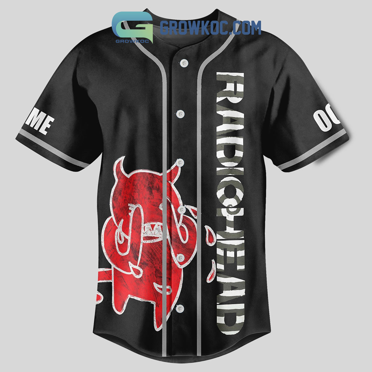 Radiohead Fast Track Status Personalized Baseball Jersey