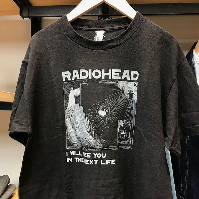 Radiohead New Vintage Band Shirt Radiohead Retro Concert Unisex Tshirt teens clothes Menswear Top Hoodie, Sweatshirt