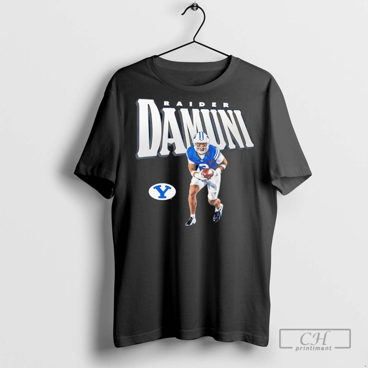 Raider Damuni Illustrated Byu Cougars T Shirts