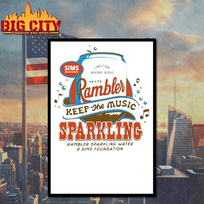 Rambler Keep The Music Sparkling Shirt