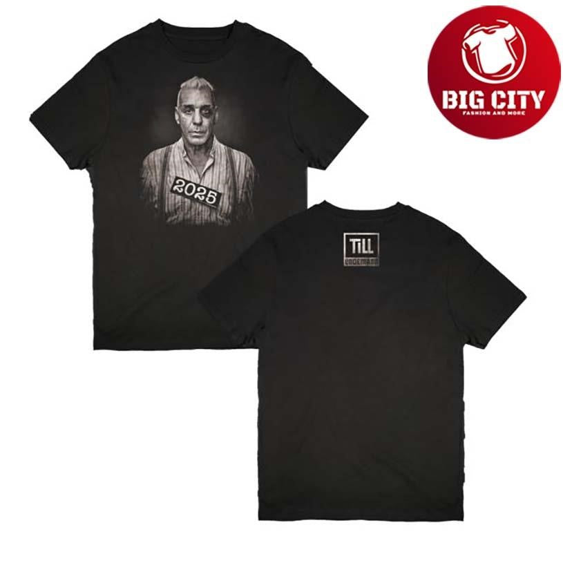 Rammstein Tl Zunge 2025 Two Sided Shirt