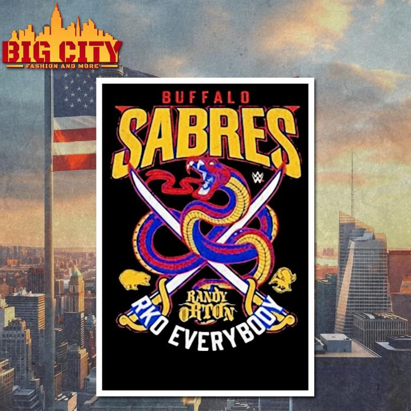 Randy Orton Sabres Shirt Randy Orton Buffalo Sabres Shirt