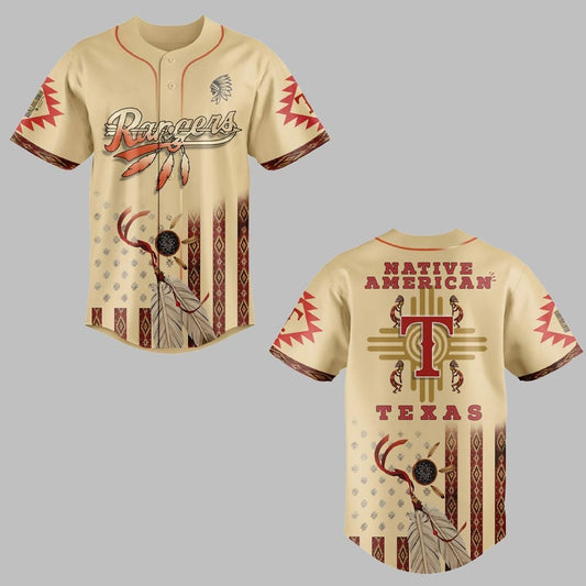 Rangers Native American Jersey 2025 - Grishko.com T-Shirts, Hoodie, Sweatshirt | WearSparks.com (Image 1)