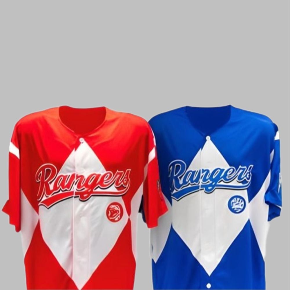 Rangers Power Rangers Night Jersey 2025 Giveaway - Grishko.com T-Shirts, Hoodie, Sweatshirt | WearSparks.com (Image 1)