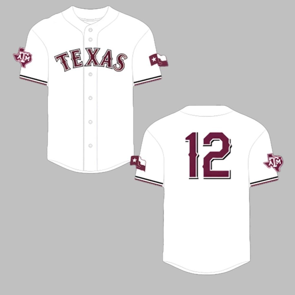 Rangers Texas A&M University Night Jersey Giveaway 2025 - Grishko.com T-Shirts, Hoodie, Sweatshirt | WearSparks.com (Image 1)