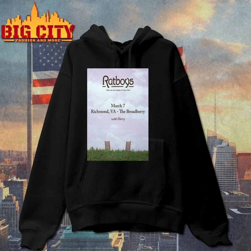 Ratboys Mar 7 2026 The Broadberry Richmond VA Poster shirt