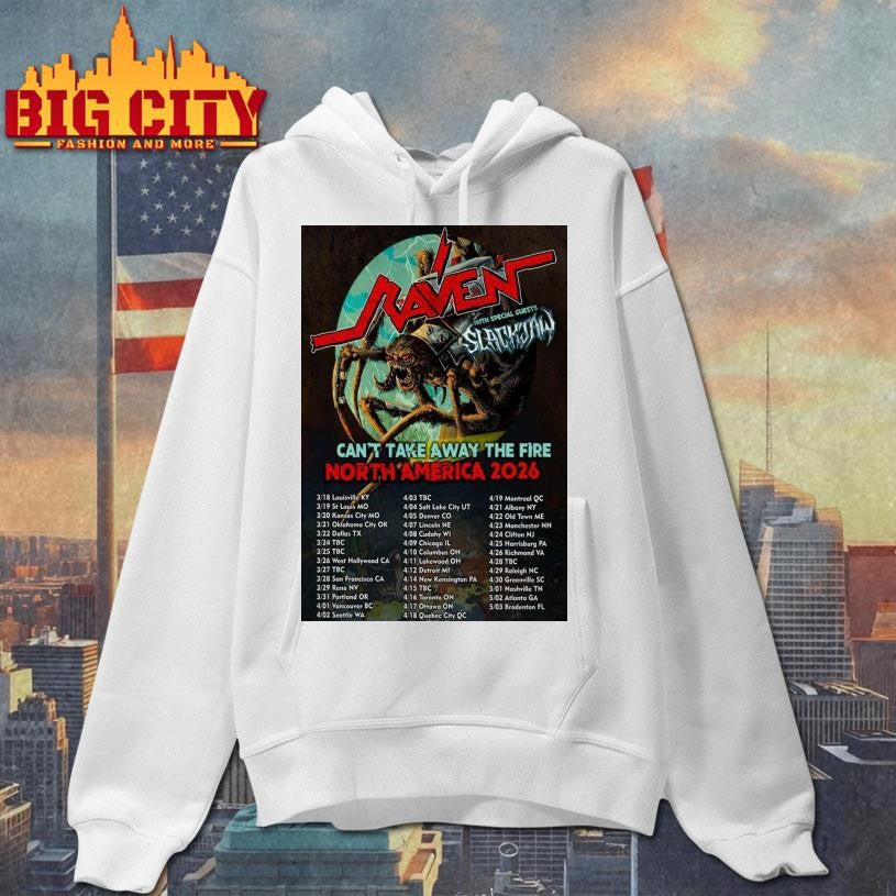 Raven North America Tour 2026 Poster Shirt