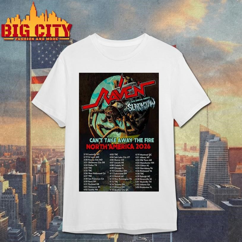 Raven North America Tour 2026 Poster Shirt