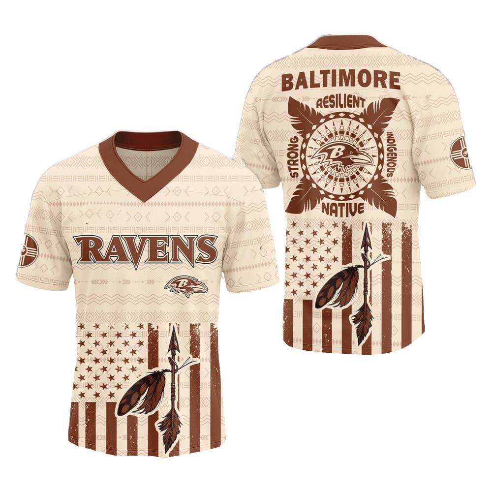 Ravens Native American Jersey 2025 - Grishko.com T-Shirts, Hoodie, Sweatshirt | WearSparks.com