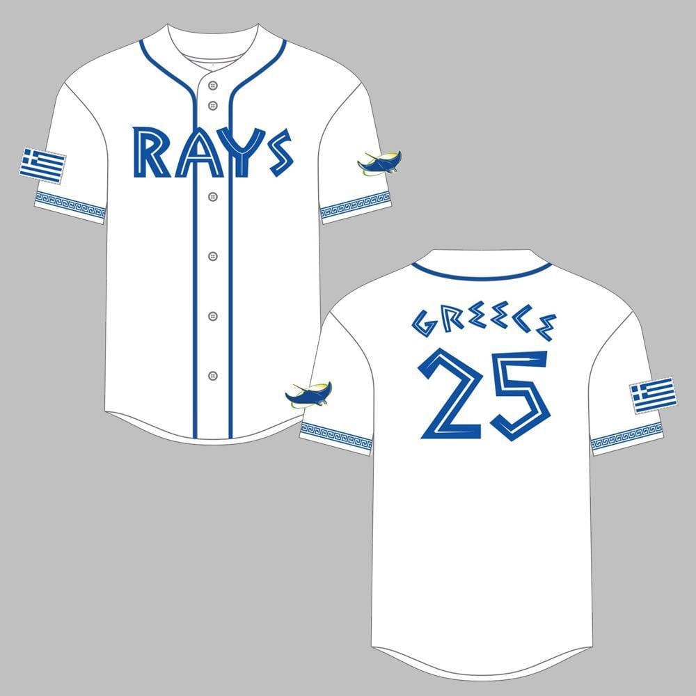 Rays Greek Heritage Jersey 2025 Giveaway - Grishko.com T-Shirts, Hoodie, Sweatshirt | WearSparks.com (Image 2)