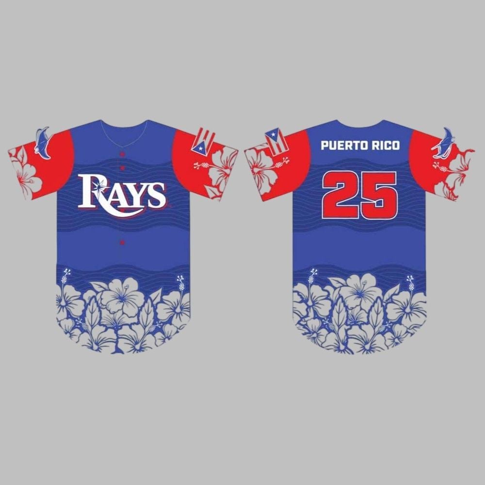 Rays Puerto Rican Heritage Jersey Giveaway 2025 - Grishko.com T-Shirts, Hoodie, Sweatshirt | WearSparks.com (Image 1)