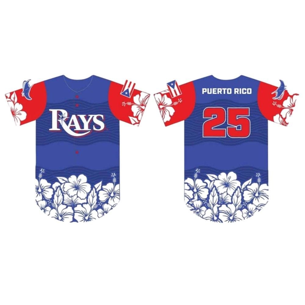 Rays Puerto Rican Heritage Jersey Giveaway 2025 - Grishko.com T-Shirts, Hoodie, Sweatshirt | WearSparks.com (Image 2)