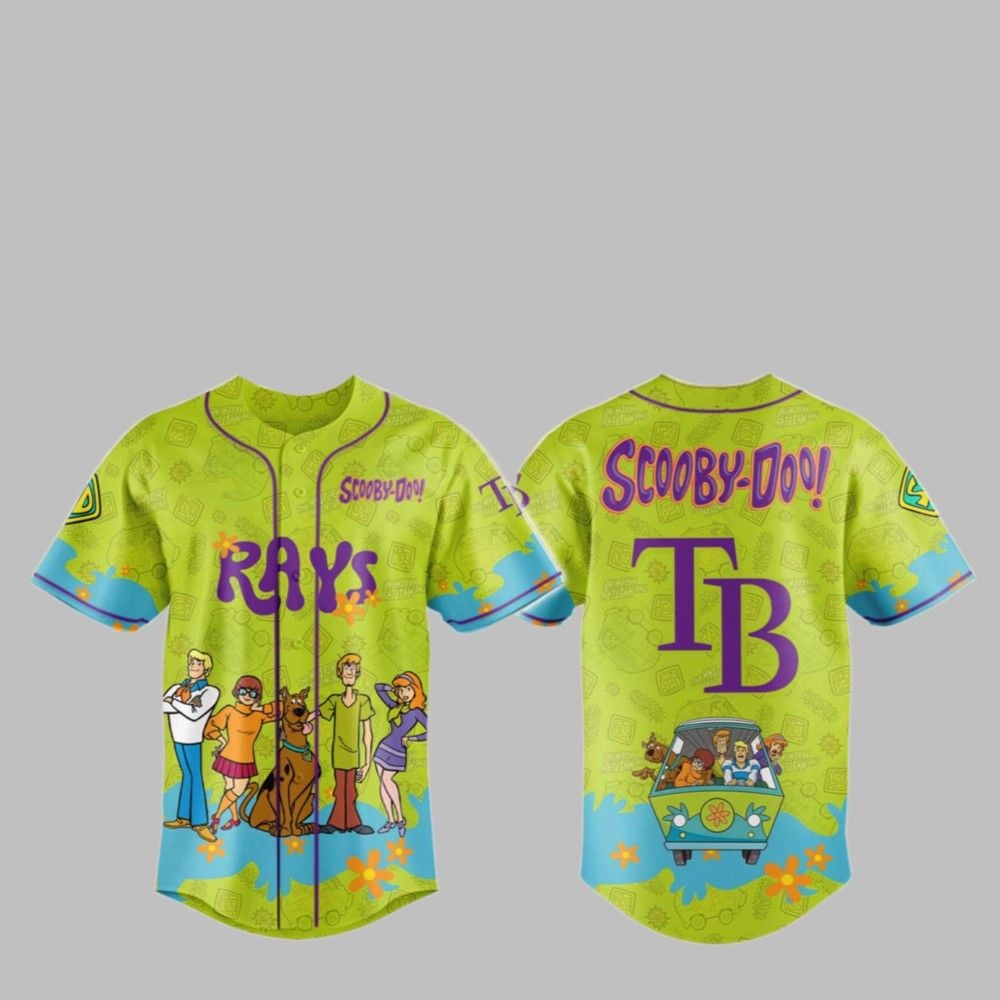 Rays x Scooby Doo Jersey 2025 - Grishko.com T-Shirts, Hoodie, Sweatshirt | WearSparks.com (Image 1)