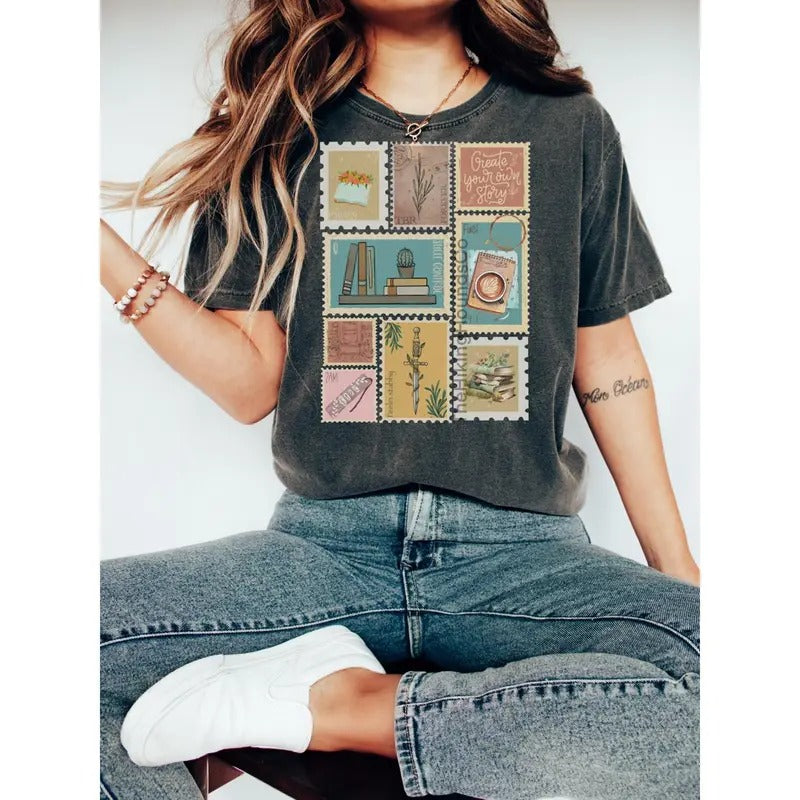 Reader stamp shirt, fourth wing merch, acotar merch, throne of glass shirt Hoodie, Sweatshirt | WearSparks.com