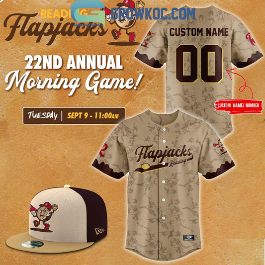 Reading Fightin Phils 22nd Annual Morning Game Personalized Baseball Jersey