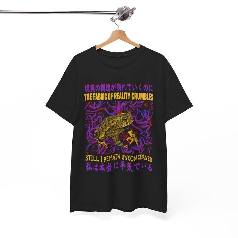 Reality Crumbles Frog T-Shirt Hoodie, Sweatshirt | WearSparks.com