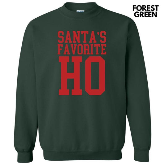 Red - Santa's Favorite Ho Sweatshirt 'NLB' T-Shirts, Hoodie | WearSparks.com