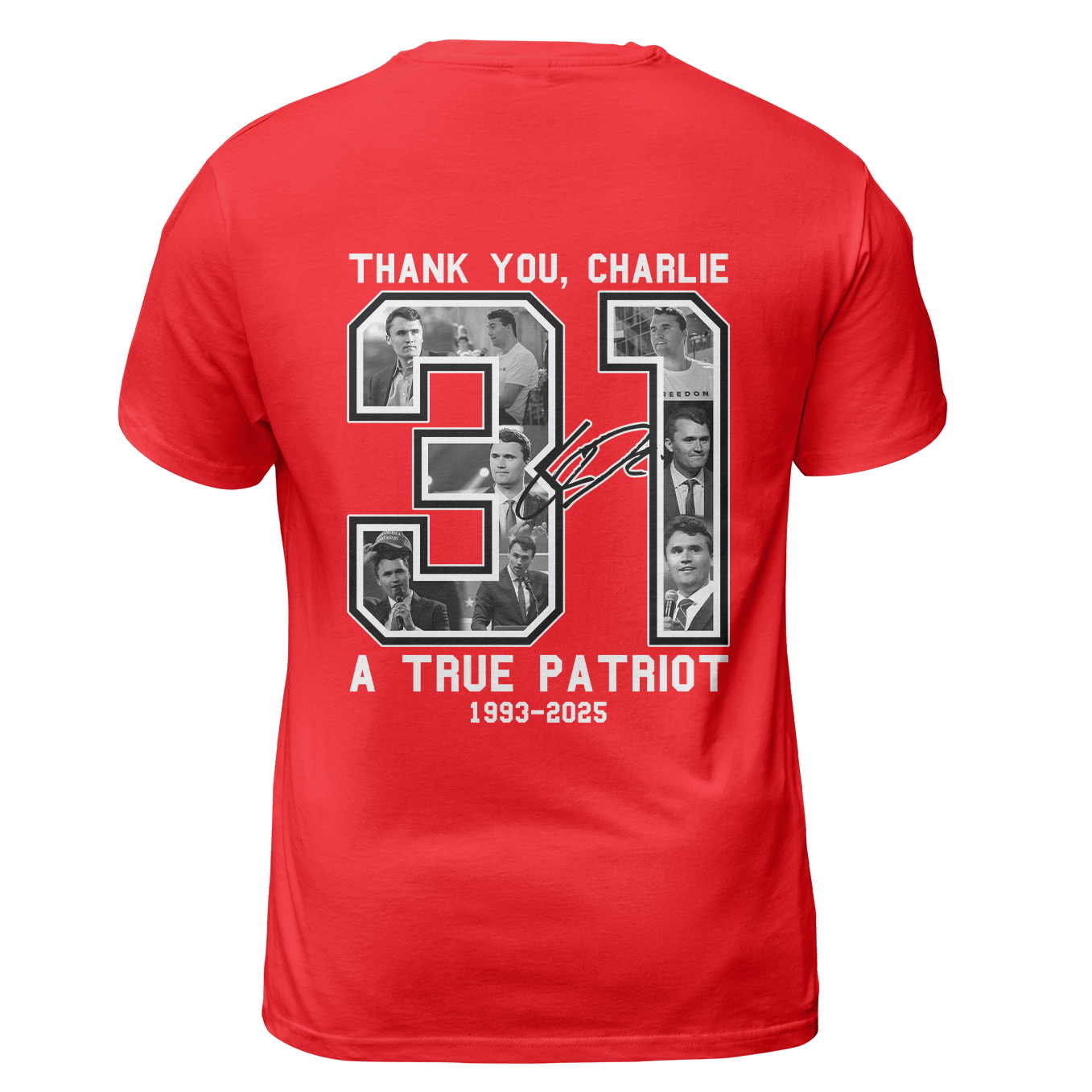 Freedom Thank You Charlie A True Patriot 31 T Shirt - 2 - G Hoodie, Sweatshirt | WearSparks.com (Image 4)