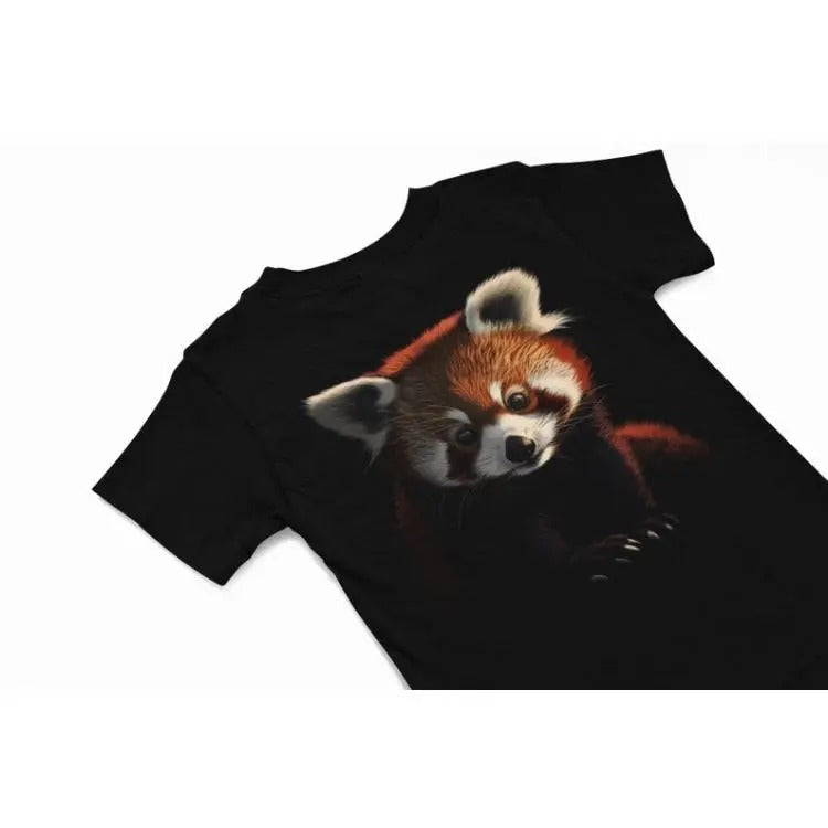 Red Panda Cub T-Shirt, Panda Tee's, Cute Red Panda t shirt , Animal Lovers Graphic T Shirt, Red Panda graphic t shirt,...