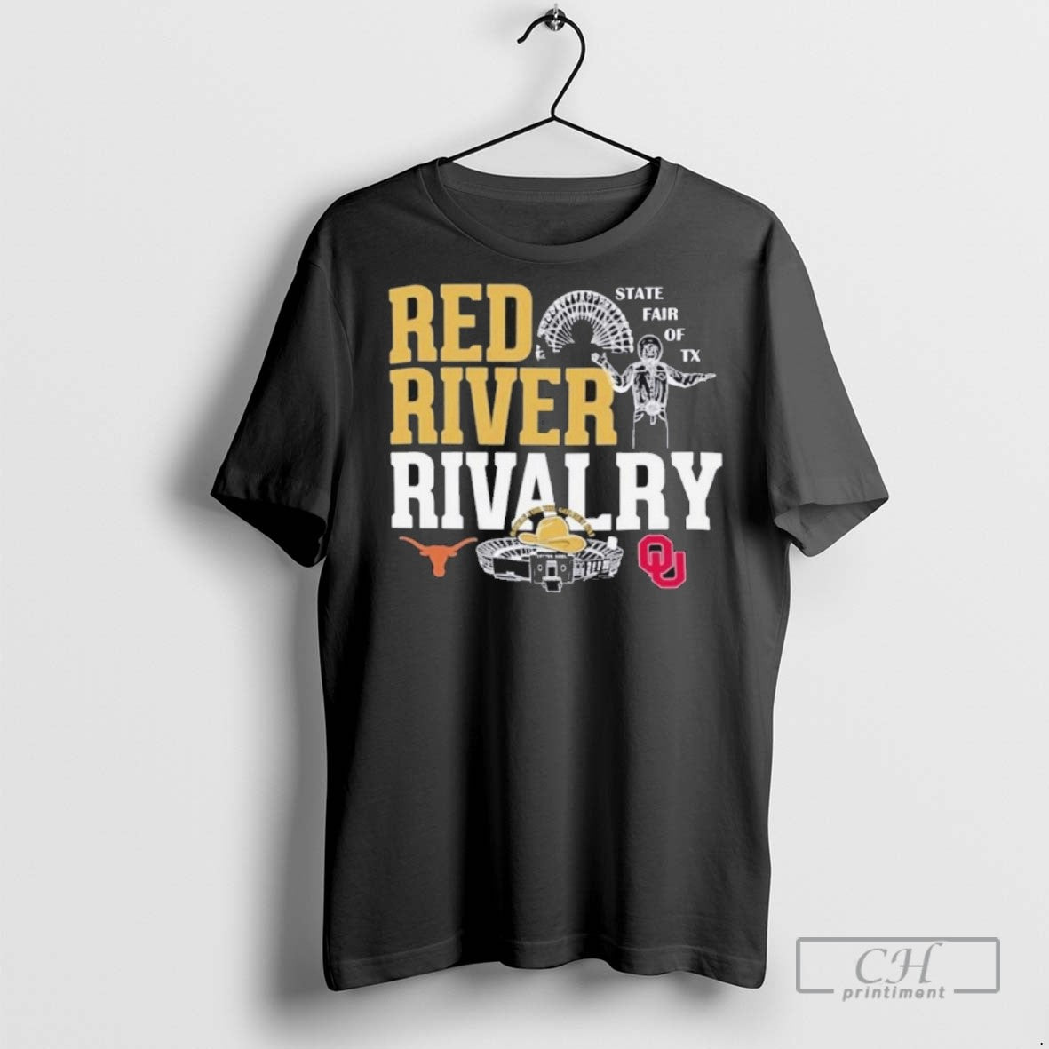 Red River Rivalry Longhorns Vs Sooners 2025 T Shirts